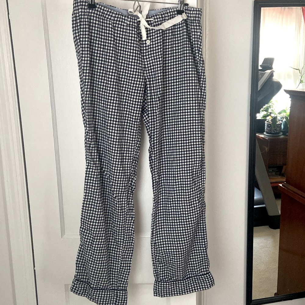 Jcrew cotton flannel sleep pants